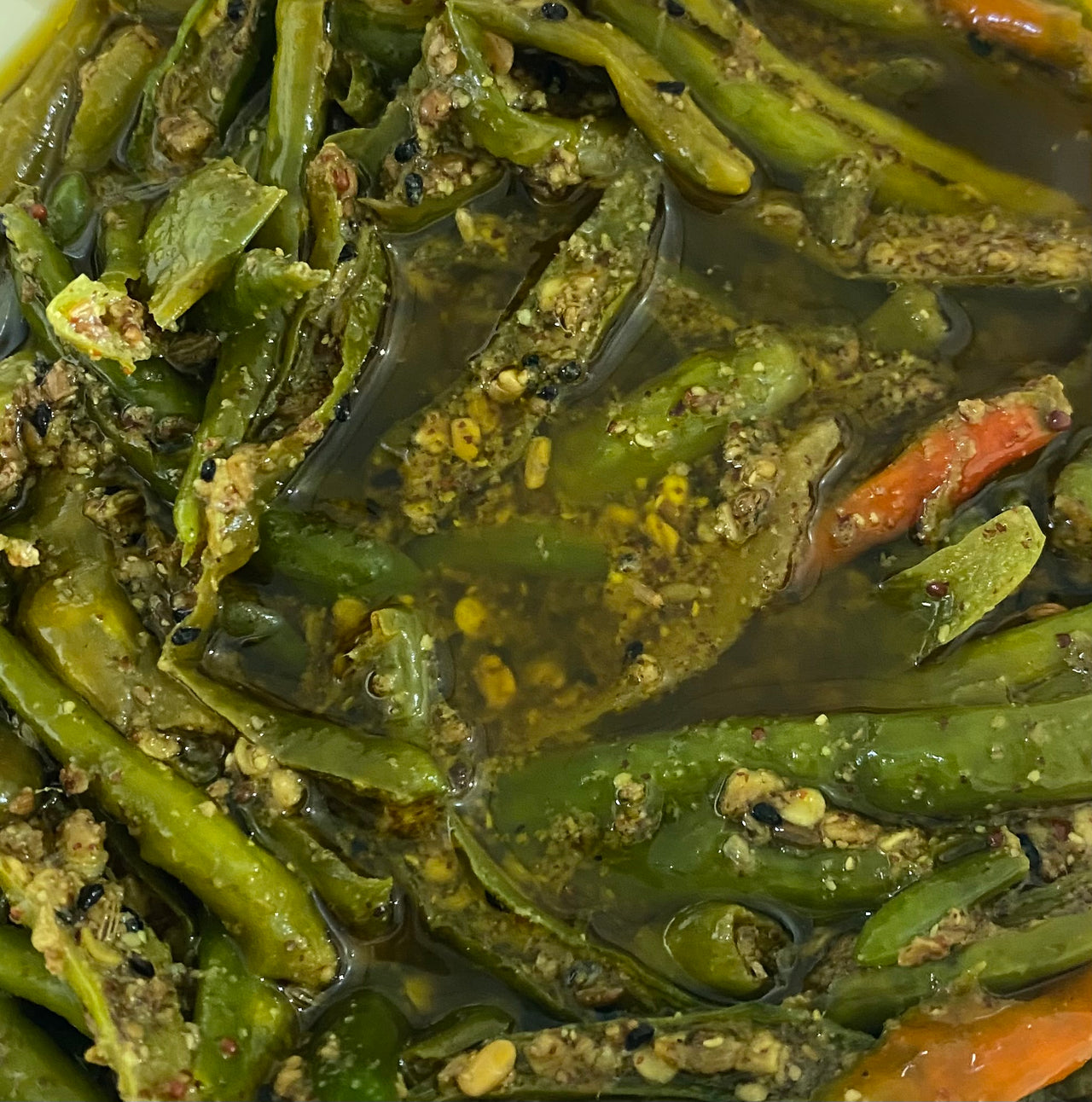 Green Chilli Pickle  - Organic (300 gms)