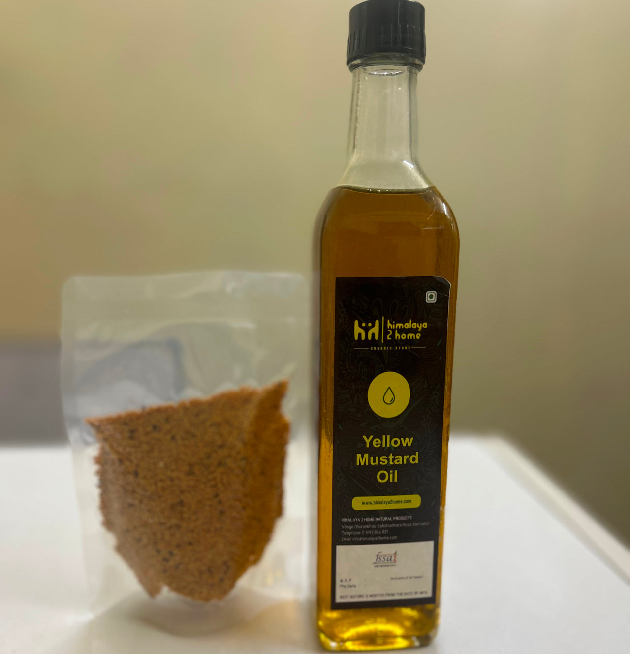 Cold Pressed Yellow Mustard oil - 500ML