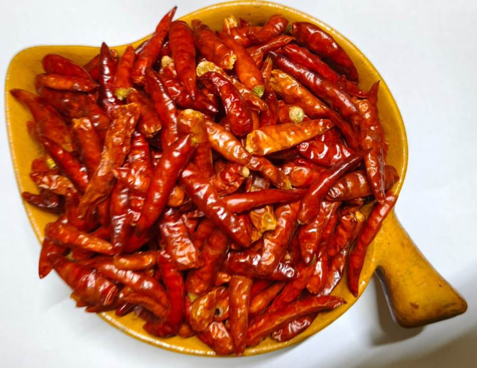 Himalayan Red Dry Chilli from Tehri Garhwal (100 grm)