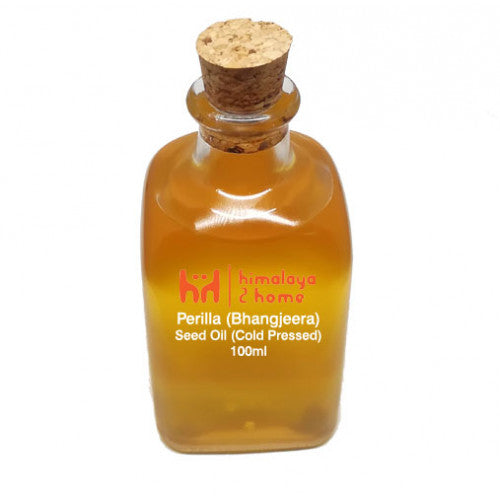 Perilla (Bhanjeera) Seed Oil Cold Pressed - 100ml