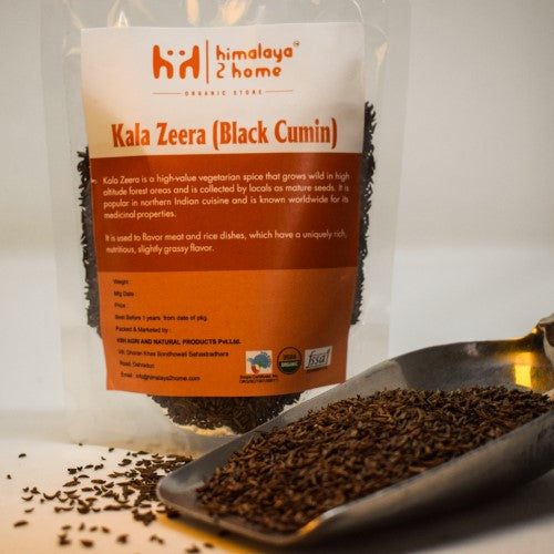 Kalazeera Black Cumin Seeds (Kala Zeera) 100gms – Himalaya2Home
