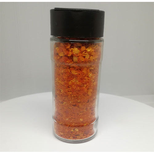 Organic Red Chilli Flakes hand pounded in Dispenser Bottle